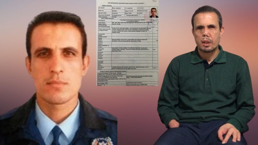 Emotional reunion of 9-year-old daughter, disabled father after 20 months in Turkish prison